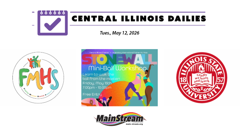 Tails and Trails mental health walk, Mini-Ball workshop, ISU workers settle strike: Central Illinois Dailies for 5-12-26