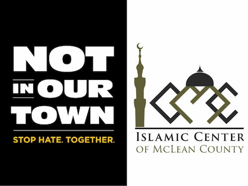 Not in Our Town Bloomington-Normal with islamic Center of McLean County