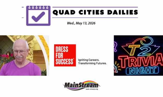 Shamanic spiritual happenings, game nights at Together on 2nd, Dress For Success donation needs: Quad Cities Dailies for 5-13-26
