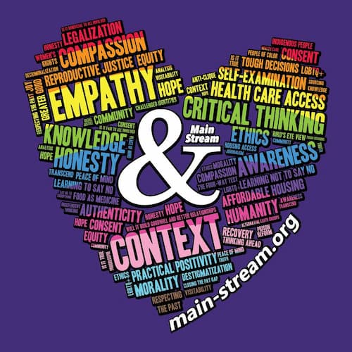 MainStream MultiMedia Open mind and Heart shirt