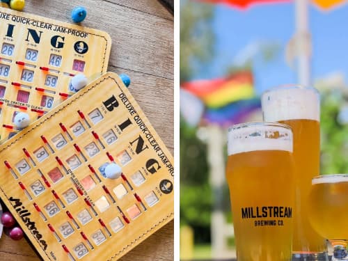 Pride Bingo at MillStream Brewing with E is for Everyone