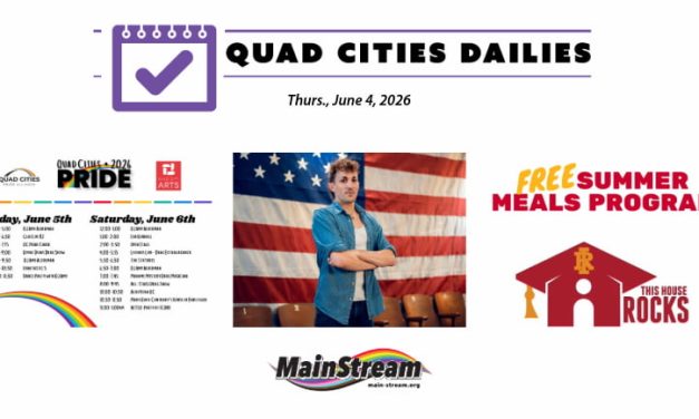 QC Pride Fest kicks off Friday, Peters trounces Croken for House 97 seat, free meals for kids and teens: Quad Cities Dailies for 6-4-26