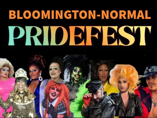 Bloomington-Normal PrideFest performers