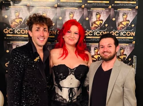 Adam Peters, Mary Francis and Chase Norris